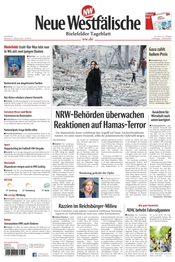 Neue Westfälische - Bielefelder Tageblatt - Bielefeld Ost - 11 Oct 2023