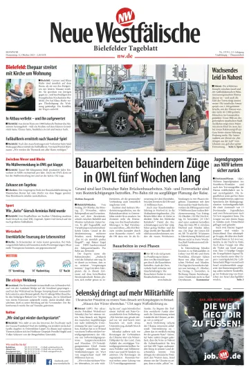Neue Westfälische - Bielefelder Tageblatt - Bielefeld Ost - 12 10월 2023