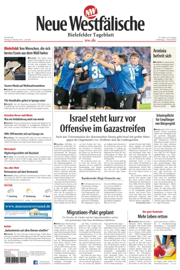 Neue Westfälische - Bielefelder Tageblatt - Bielefeld Ost - 16 Oct 2023