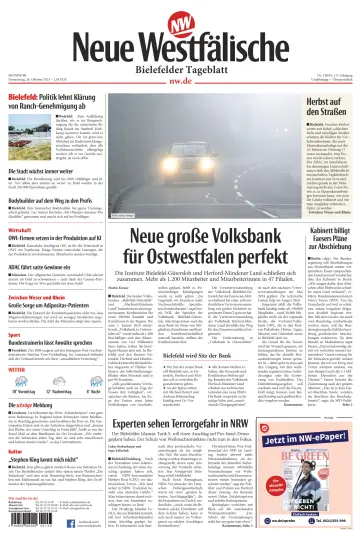 Neue Westfälische - Bielefelder Tageblatt - Bielefeld Ost - 26 10월 2023