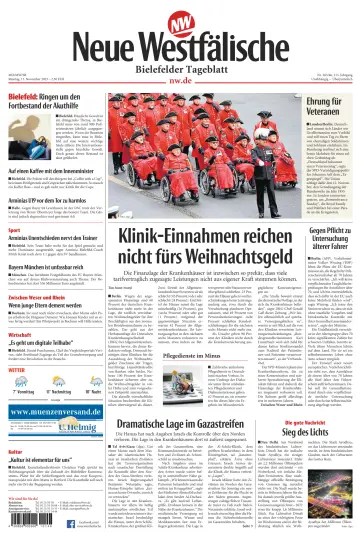 Neue Westfälische - Bielefelder Tageblatt - Bielefeld Ost - 13 Nov 2023