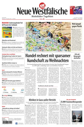 Neue Westfälische - Bielefelder Tageblatt - Bielefeld Ost - 14 11월 2023