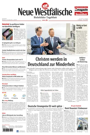 Neue Westfälische - Bielefelder Tageblatt - Bielefeld Ost - 15 Nov 2023