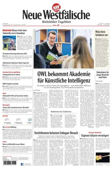Neue Westfälische - Bielefelder Tageblatt - Bielefeld Ost - 18 Nov 2023
