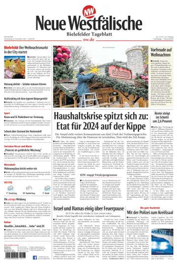 Neue Westfälische - Bielefelder Tageblatt - Bielefeld Ost - 23 11월 2023