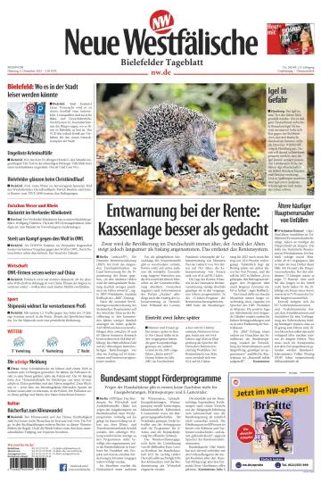 Neue Westfälische - Bielefelder Tageblatt - Bielefeld Ost - 5 Dec 2023