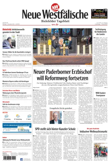 Neue Westfälische - Bielefelder Tageblatt - Bielefeld Ost - 11 Dec 2023