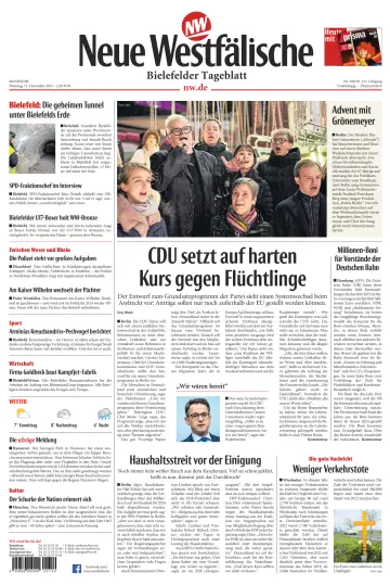 Neue Westfälische - Bielefelder Tageblatt - Bielefeld Ost - 12 Dec 2023