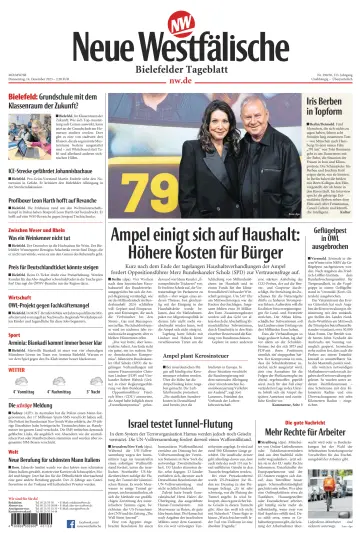 Neue Westfälische - Bielefelder Tageblatt - Bielefeld Ost - 14 Dec 2023