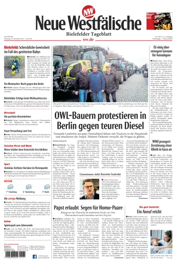 Neue Westfälische - Bielefelder Tageblatt - Bielefeld Ost - 19 12월 2023