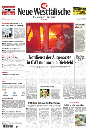 Neue Westfälische - Bielefelder Tageblatt - Bielefeld Ost - 20 Dec 2023