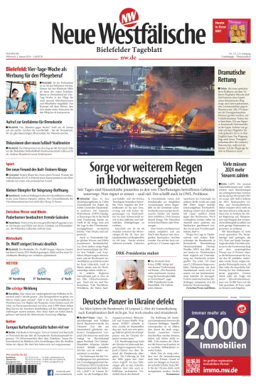 Neue Westfälische - Bielefelder Tageblatt - Bielefeld Ost - 03 1월 2024