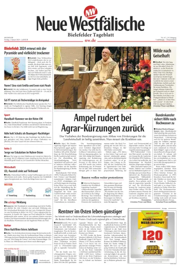 Neue Westfälische - Bielefelder Tageblatt - Bielefeld Ost - 05 1월 2024