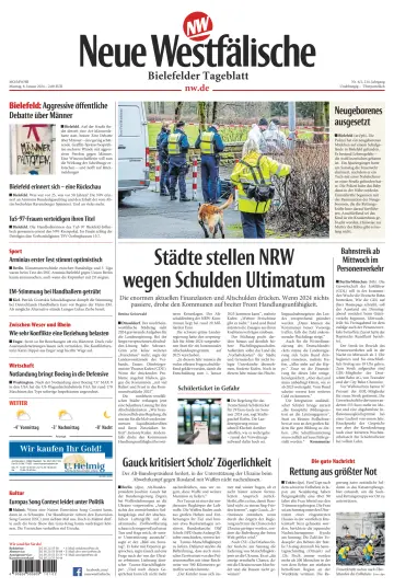 Neue Westfälische - Bielefelder Tageblatt - Bielefeld Ost - 8 Jan 2024