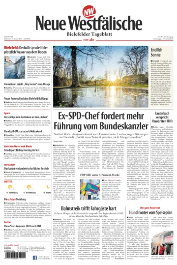 Neue Westfälische - Bielefelder Tageblatt - Bielefeld Ost - 10 Jan 2024