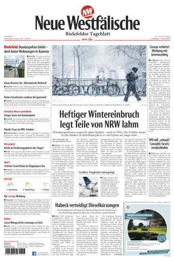 Neue Westfälische - Bielefelder Tageblatt - Bielefeld Ost - 18 Jan 2024