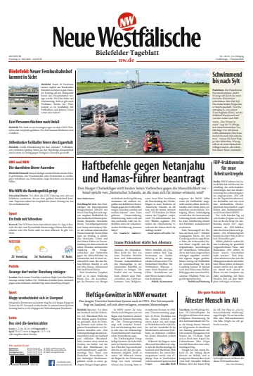 Neue Westfälische - Bielefelder Tageblatt - Bielefeld Ost - 21 5월 2024
