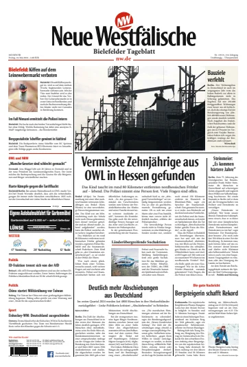 Neue Westfälische - Bielefelder Tageblatt - Bielefeld Ost - 24 May 2024