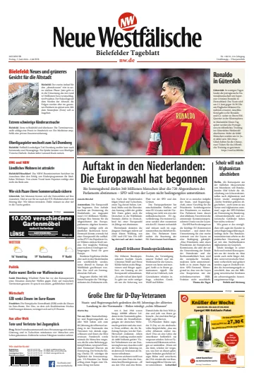 Neue Westfälische - Bielefelder Tageblatt - Bielefeld Ost - 7 Jun 2024