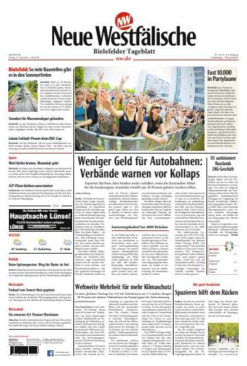 Neue Westfälische - Bielefelder Tageblatt - Bielefeld Ost - 21 Jun 2024