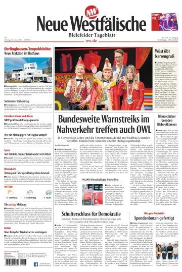 Neue Westfälische - Bielefelder Tageblatt - Bielefeld mit Oerlinghausen - 30 Jan 2024