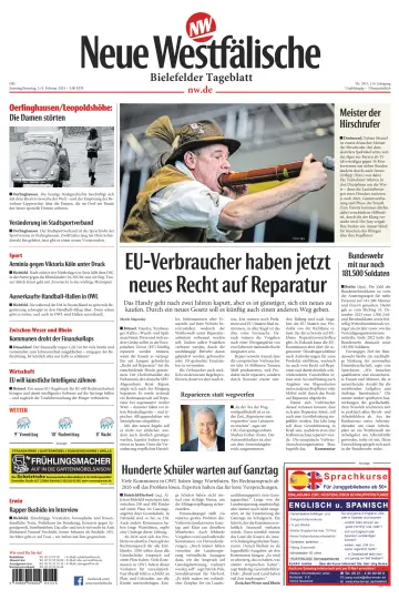 Neue Westfälische - Bielefelder Tageblatt - Bielefeld mit Oerlinghausen - 3 Feb 2024