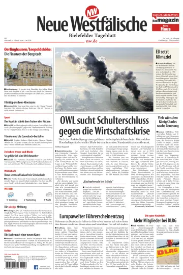 Neue Westfälische - Bielefelder Tageblatt - Bielefeld mit Oerlinghausen - 7 Feb 2024