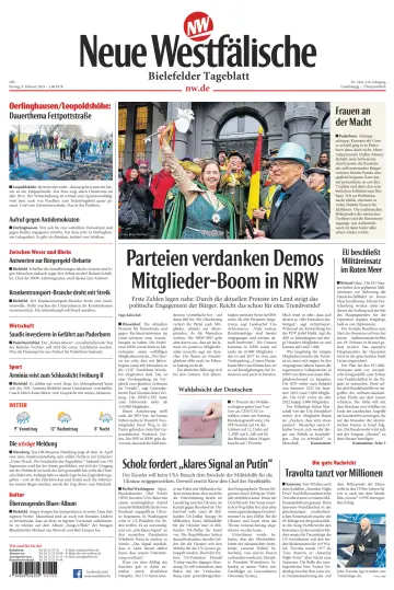 Neue Westfälische - Bielefelder Tageblatt - Bielefeld mit Oerlinghausen - 9 Feb 2024