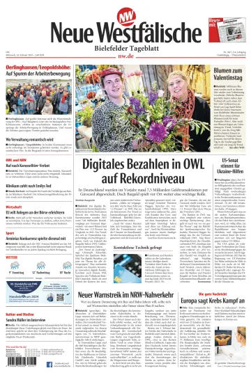 Neue Westfälische - Bielefelder Tageblatt - Bielefeld mit Oerlinghausen - 14 Feb 2024