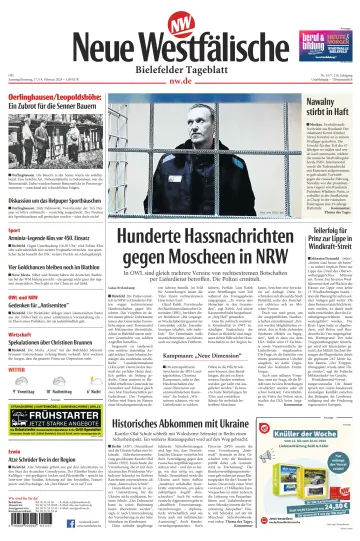 Neue Westfälische - Bielefelder Tageblatt - Bielefeld mit Oerlinghausen - 17 Feb 2024