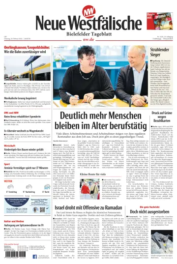 Neue Westfälische - Bielefelder Tageblatt - Bielefeld mit Oerlinghausen - 20 Feb 2024