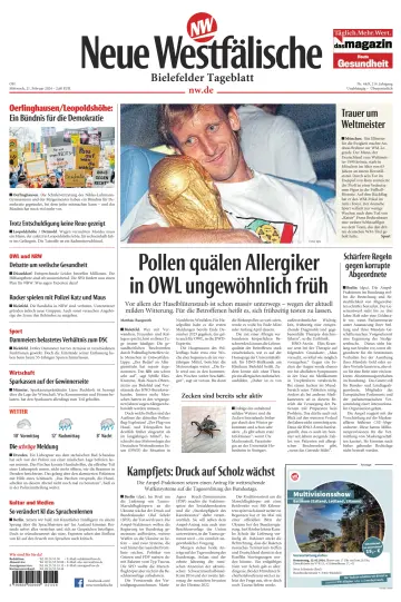 Neue Westfälische - Bielefelder Tageblatt - Bielefeld mit Oerlinghausen - 21 Feb 2024