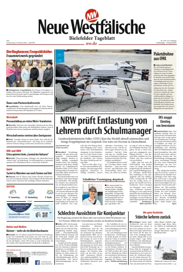 Neue Westfälische - Bielefelder Tageblatt - Bielefeld mit Oerlinghausen - 22 Feb 2024