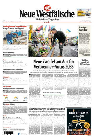 Neue Westfälische - Bielefelder Tageblatt - Bielefeld mit Oerlinghausen - 24 Feb 2024