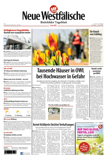 Neue Westfälische - Bielefelder Tageblatt - Bielefeld mit Oerlinghausen - 29 Feb 2024