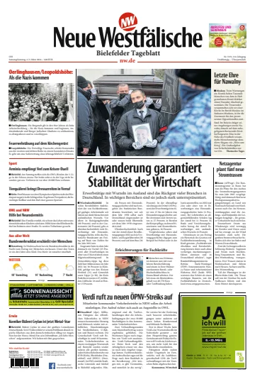 Neue Westfälische - Bielefelder Tageblatt - Bielefeld mit Oerlinghausen - 2 Mar 2024