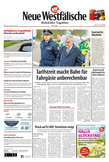 Neue Westfälische - Bielefelder Tageblatt - Bielefeld mit Oerlinghausen - 5 Mar 2024