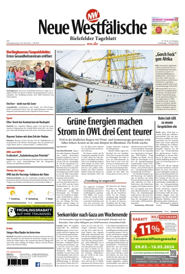 Neue Westfälische - Bielefelder Tageblatt - Bielefeld mit Oerlinghausen - 9 Mar 2024