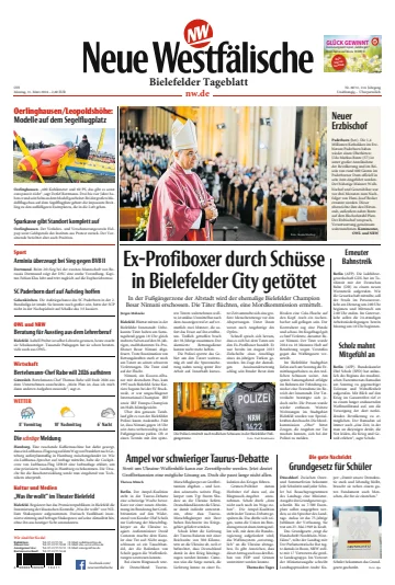 Neue Westfälische - Bielefelder Tageblatt - Bielefeld mit Oerlinghausen - 11 Mar 2024