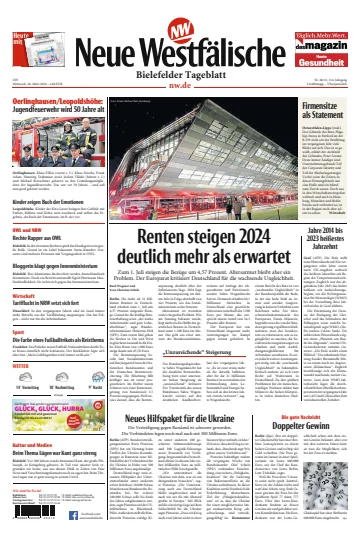 Neue Westfälische - Bielefelder Tageblatt - Bielefeld mit Oerlinghausen - 20 Mar 2024
