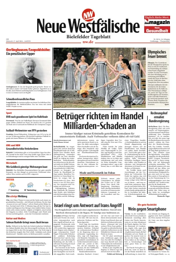 Neue Westfälische - Bielefelder Tageblatt - Bielefeld mit Oerlinghausen - 17 Ebri 2024