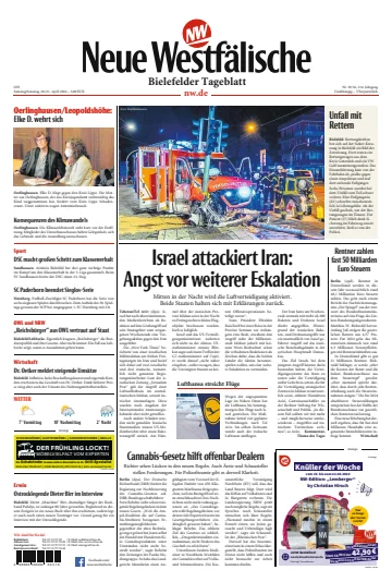 Neue Westfälische - Bielefelder Tageblatt - Bielefeld mit Oerlinghausen - 20 Apr. 2024