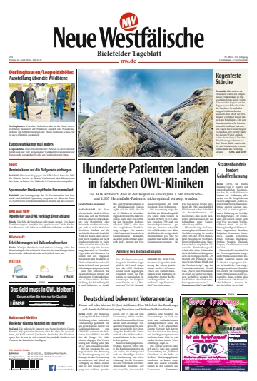 Neue Westfälische - Bielefelder Tageblatt - Bielefeld mit Oerlinghausen - 26 Ebri 2024