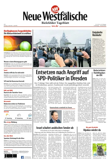 Neue Westfälische - Bielefelder Tageblatt - Bielefeld mit Oerlinghausen - 6 May 2024