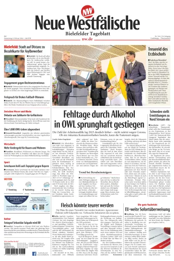 Neue Westfälische - Bielefelder Tageblatt - Bielefeld Dornberg - Werther - 8 Feb 2024