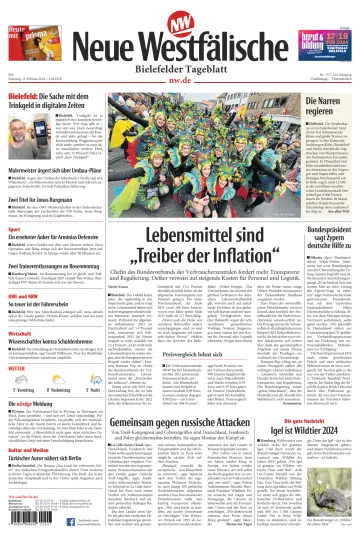 Neue Westfälische - Bielefelder Tageblatt - Bielefeld Dornberg - Werther - 13 Feb 2024
