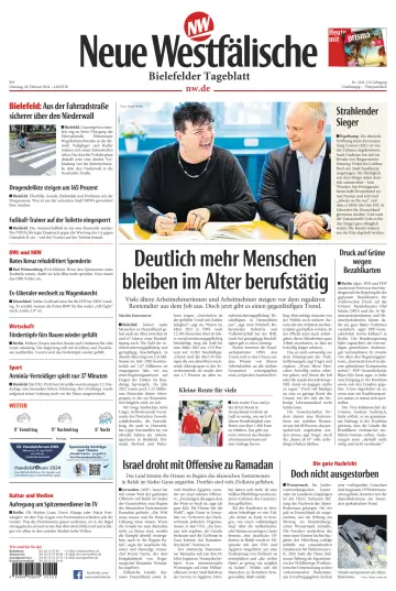Neue Westfälische - Bielefelder Tageblatt - Bielefeld Dornberg - Werther - 20 Feb 2024