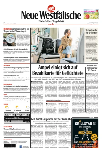 Neue Westfälische - Bielefelder Tageblatt - Bielefeld Dornberg - Werther - 1 Mar 2024