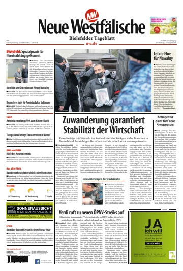 Neue Westfälische - Bielefelder Tageblatt - Bielefeld Dornberg - Werther - 2 Mar 2024
