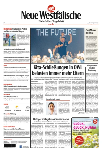 Neue Westfälische - Bielefelder Tageblatt - Bielefeld Dornberg - Werther - 14 Mar 2024